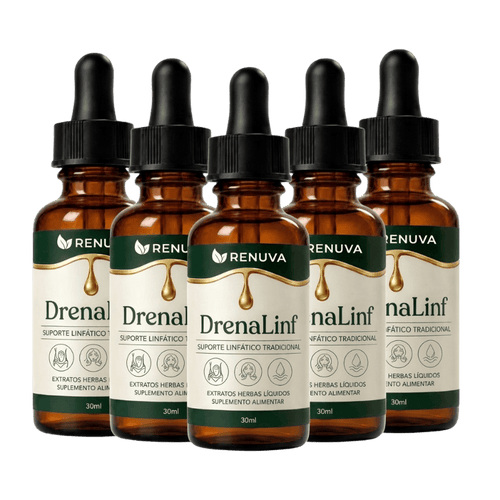 5 frascos de DrenaLinf