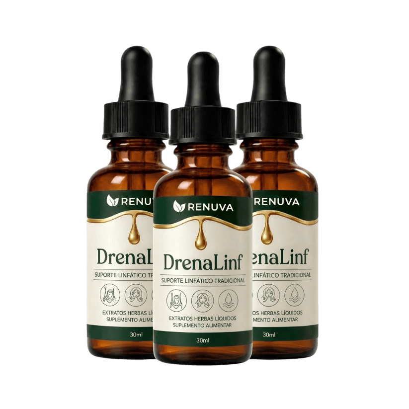3 frascos de DrenaLinf